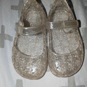 Kids Glitter Jelly Shoes